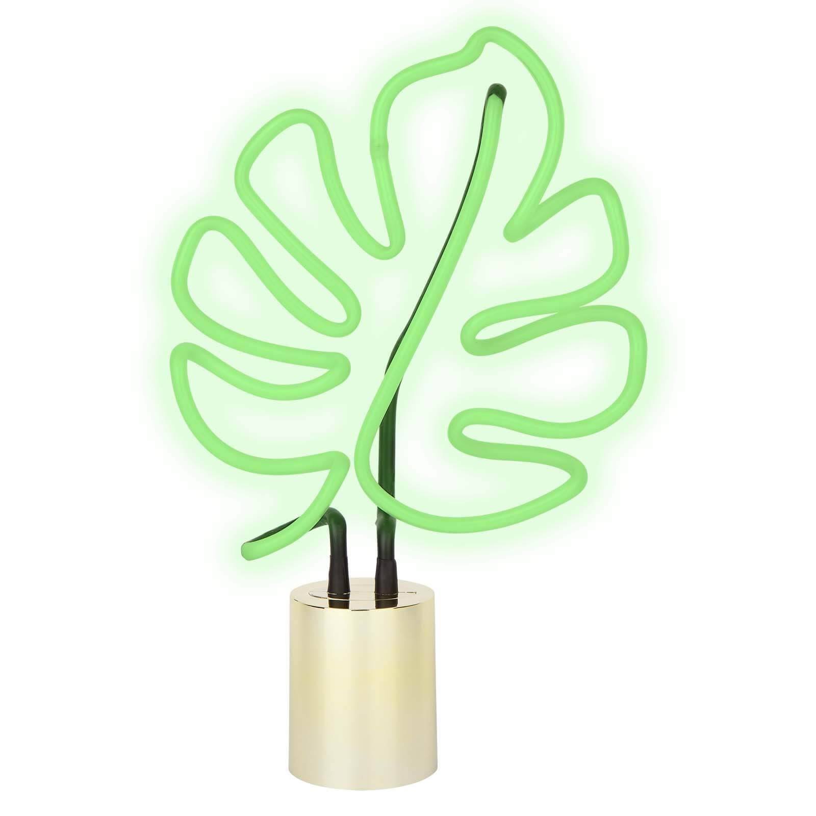 Monstera Leaf Large - Lampe neon à poser Sunnylife
